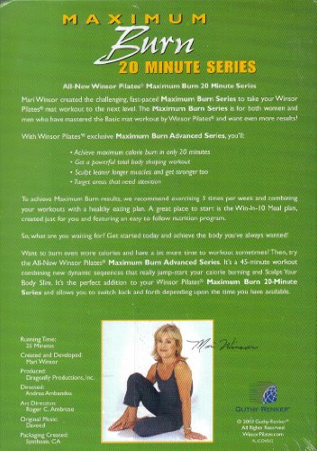 Ultimate Winsor Pilates: Super Sculpting in 20 Minutes