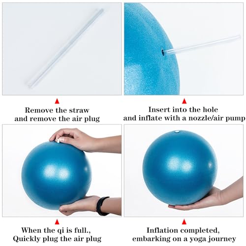 Versatile Anti-Burst Yoga Ball for Core Training