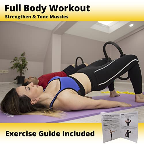 Double Handled Pilates Ring - Resistance Exercise Equipment