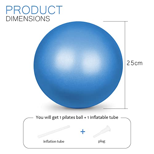 Flintronic Mini Yoga Pilates Ball - 25cm, Balance & Core Fitness