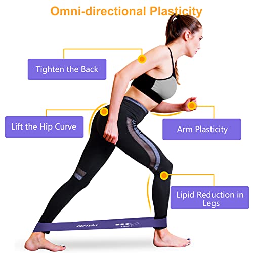 Gritin Resistance Bands - Skin-Friendly Exercise Loop Set