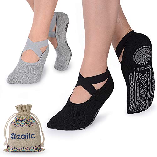 Women's Non-Slip Yoga Socks for Dance & Fitness