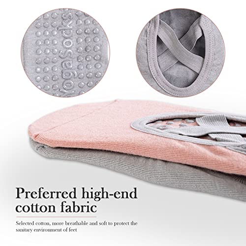 Non-Slip Yoga Socks for Home Fitness