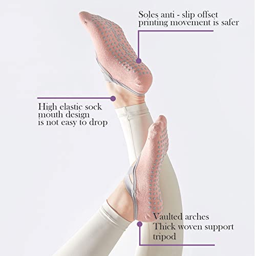 Non-Slip Yoga Socks for Home Fitness