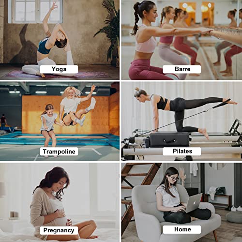 Colorful 6-8 Non-Slip Grip Yoga Socks for Women