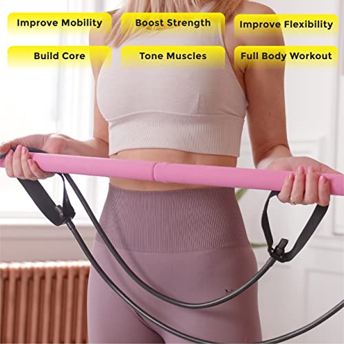 Portable Pilates Bar Kit for Full Body Workout