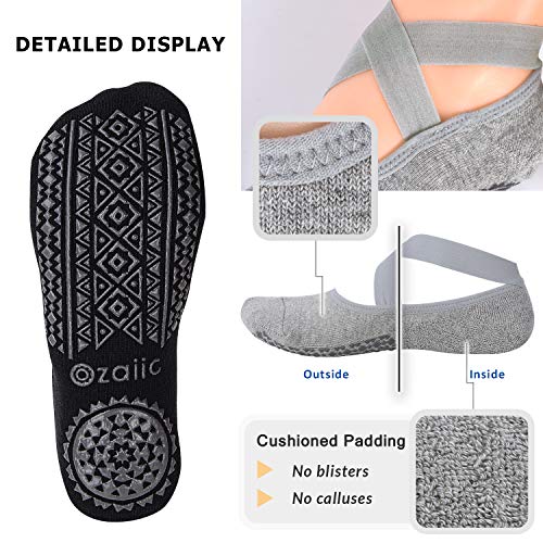 Women's Non-Slip Yoga Socks for Dance & Fitness