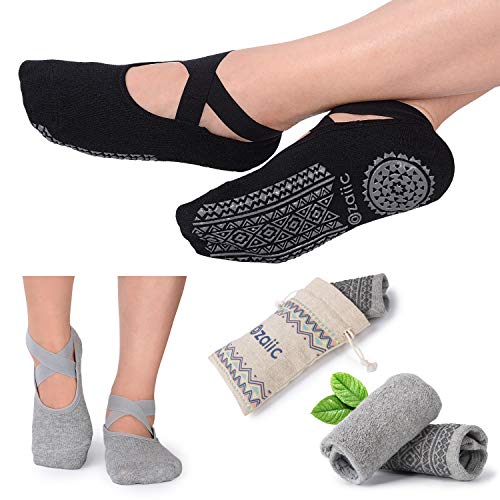 Women's Non-Slip Yoga Socks for Dance & Fitness