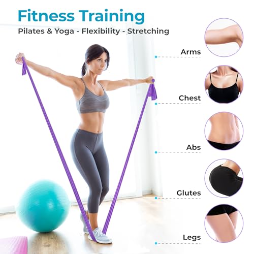 Beenax Resistance Band Set for Muscle Building and Flexibility