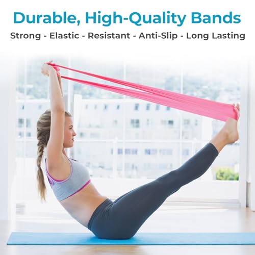 Beenax Resistance Band Set for Muscle Building and Flexibility