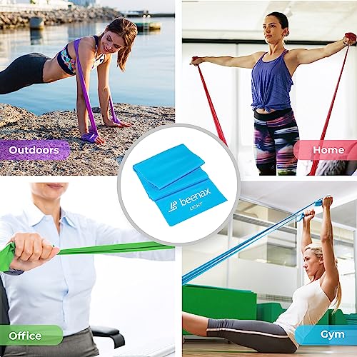 Beenax Resistance Band Set for Muscle Building and Flexibility