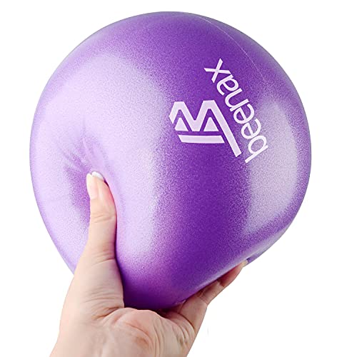 Beenax Soft Pilates Ball - 9 Inch Fitness Ball