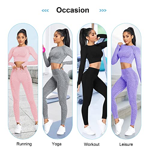 Yaavii High Waisted Women's Yoga Leggings - Black