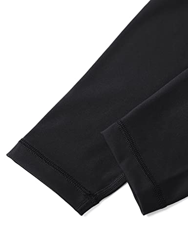 Women's High Waisted Yoga Leggings - Black