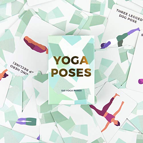 Gift Republic Yoga Poses Cards - 100, Green