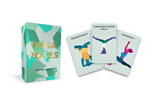 Gift Republic Yoga Poses Cards - 100, Green
