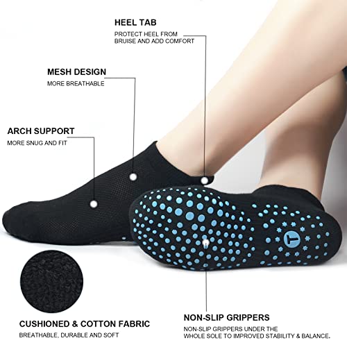 Grip Yoga Socks Women - Non Slip Ankle Socks