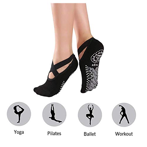 Non Slip Yoga Socks for Women, Anti-skid Pilates Socks