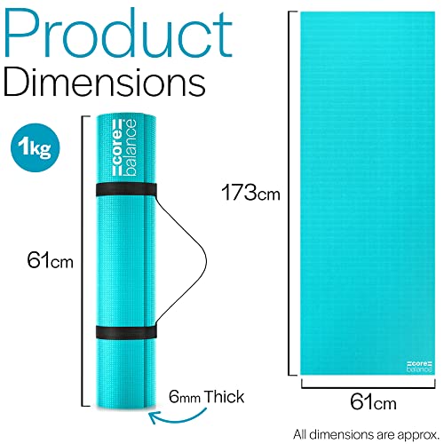 Thick Non-Slip Foam Yoga Mat for Home Exercise