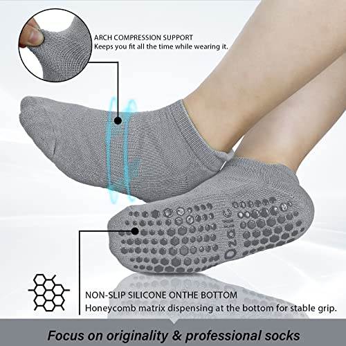Ozaiic Grip Yoga Socks - Ballet, Pilates, Home