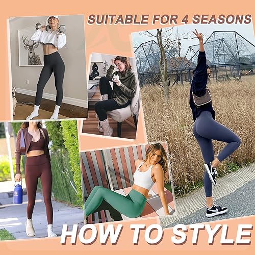 ACTINPUT Black High Waisted Tummy Control Leggings