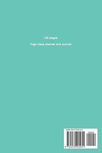 Yoga Class Planner: Lesson Sequence Notebook