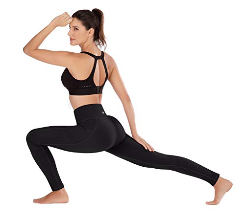 Women's High Waisted Sports Yoga Leggings with Pockets