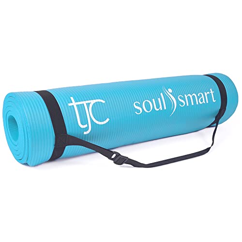 Non-Slip Yoga Mat - 10mm Thickness, Eco-Friendly