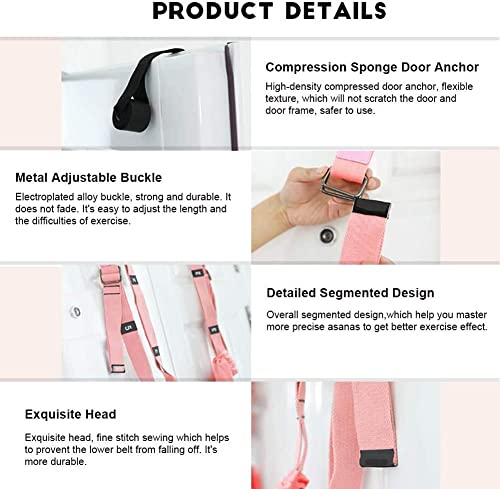 Adjustable Yoga Stretching Strap for Home Gym