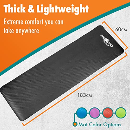 Thick Non-Slip Yoga Mat for Home Gym - 12MM