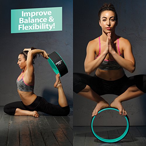 URBNFit Yoga Wheel - Enhance Flexibility, Strength & Balance