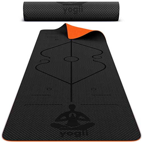 Premium TPE Yoga Mat - Eco-Friendly & Non-Slip