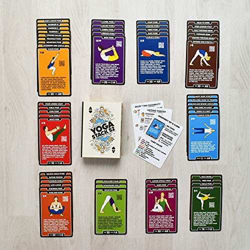 Stack 52 Yoga Cards: Certified Instructor Designed