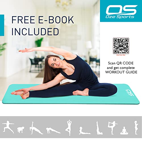 Thick Non-Slip Yoga Mat for Home Fitness