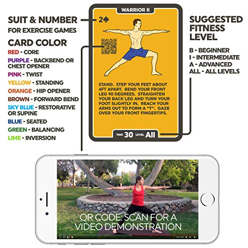 Stack 52 Yoga Cards: Certified Instructor Designed