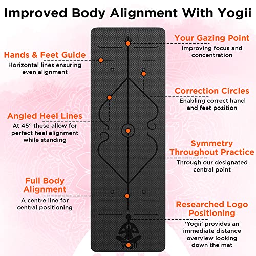 Premium TPE Yoga Mat - Eco-Friendly & Non-Slip