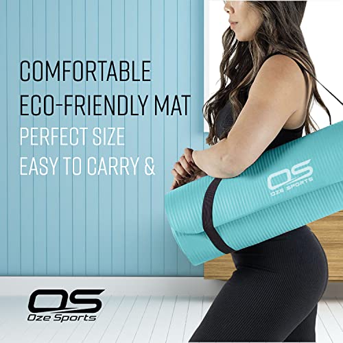 Thick Non-Slip Yoga Mat for Home Fitness