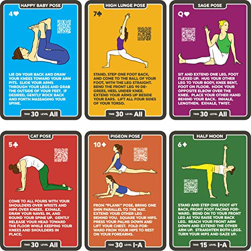 Stack 52 Yoga Cards: Certified Instructor Designed