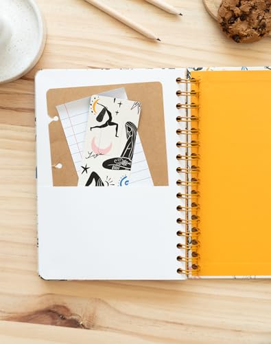 2024 A5 Yoga Weekly Planner with Stickers & Pocket