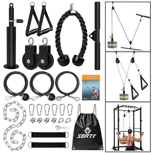 Upgraded Cable Pulley System for Home Gym