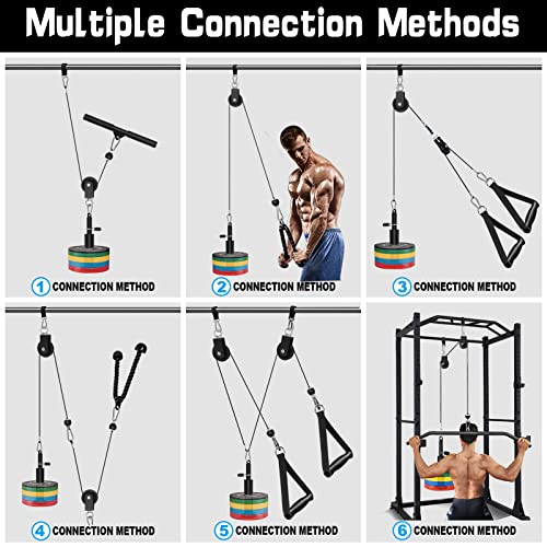 Upgraded Cable Pulley System for Home Gym