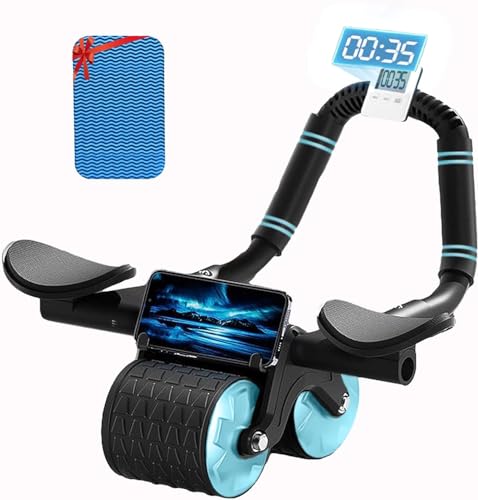Automatic Rebound Abs Roller Wheel for Home Fitness