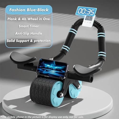 Automatic Rebound Abs Roller Wheel for Home Fitness