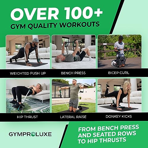 Original Resistance Bands Bar Set - Ideal for Home Gym