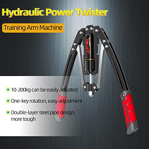 Hydraulic Power Twister: Strengthen Chest and Arms, Adjustable