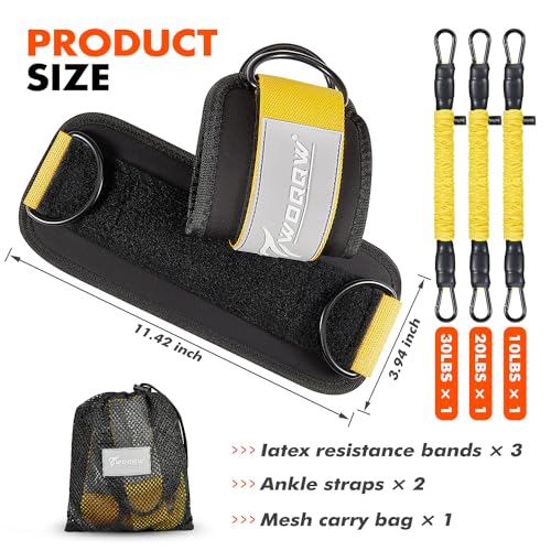Ankle Resistance Bands Set for Glutes & Legs