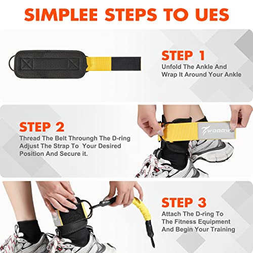 Ankle Resistance Bands Set for Glutes & Legs