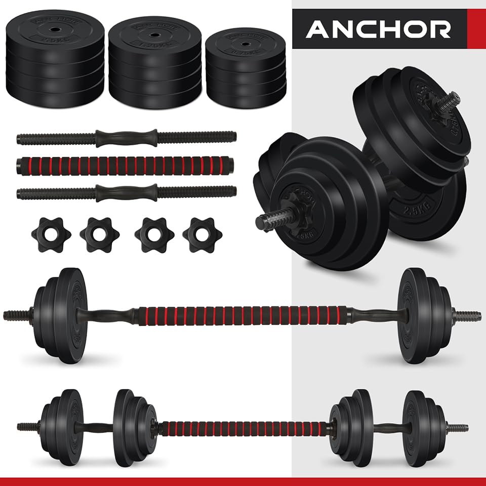 Adjustable Dumbbell Set for Home Fitness