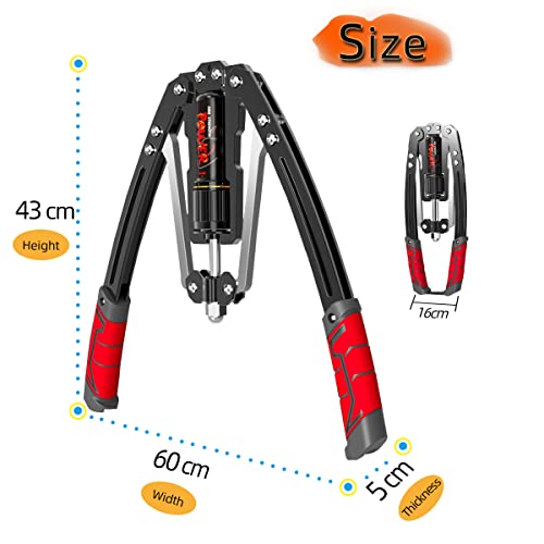 Hydraulic Power Twister: Strengthen Chest and Arms, Adjustable