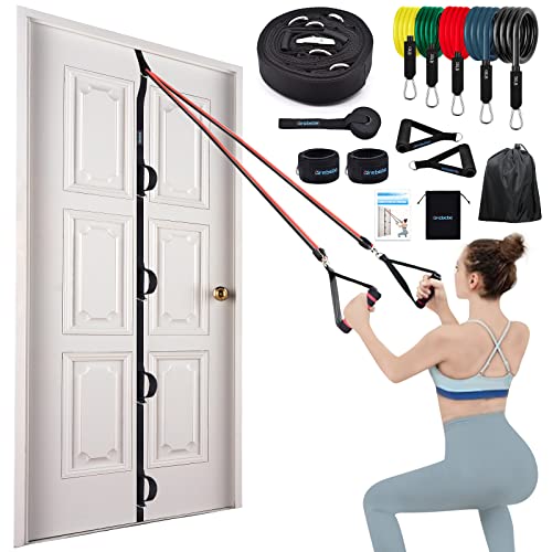 Portable Multi-point Anchor Strap for Home Fitness Exercises